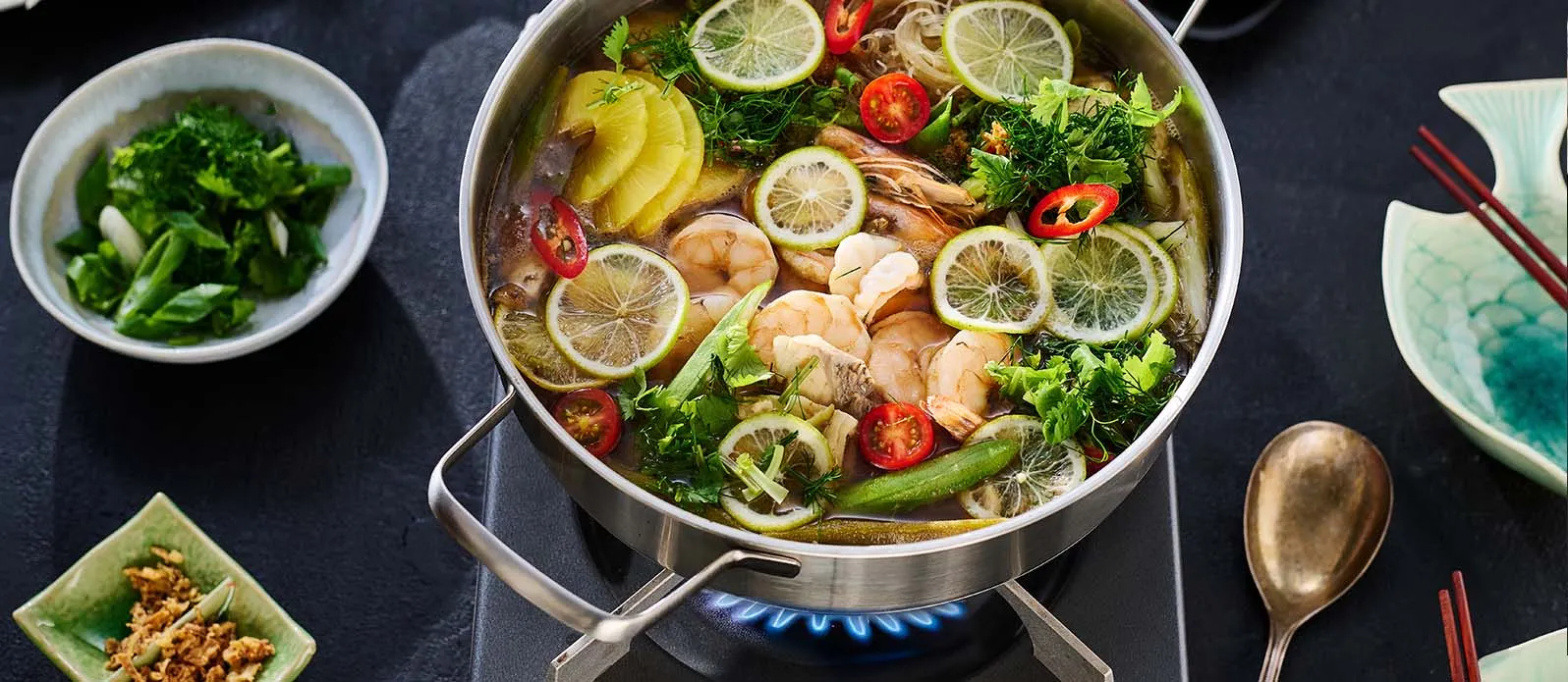 Lẩu Cá Chua – vietnamesischer Fisch-Hot-Pot