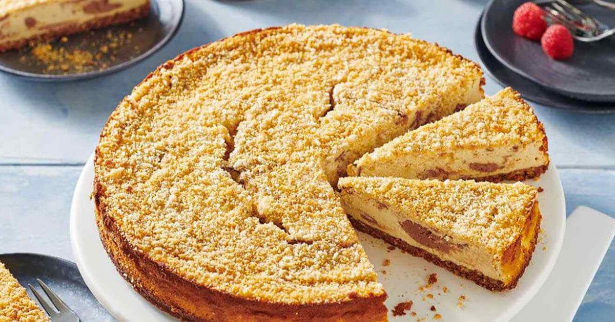 Knuspriger Schoko-Cheesecake | Rezept | Kikkoman