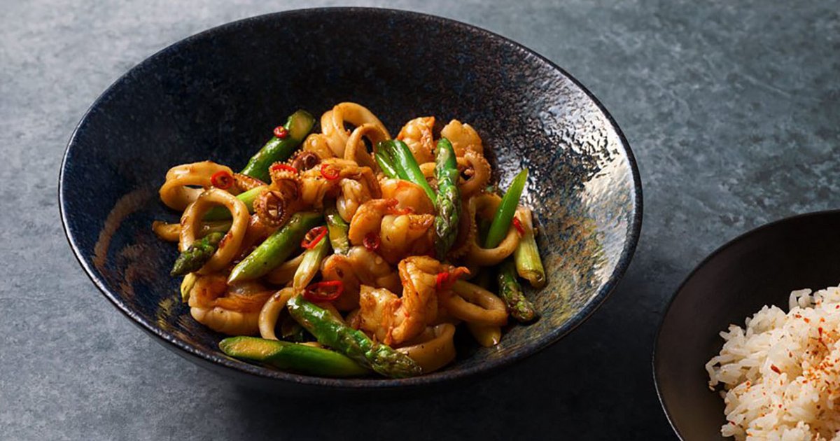 Meeresfrüchte aus dem Wok | Kikkoman