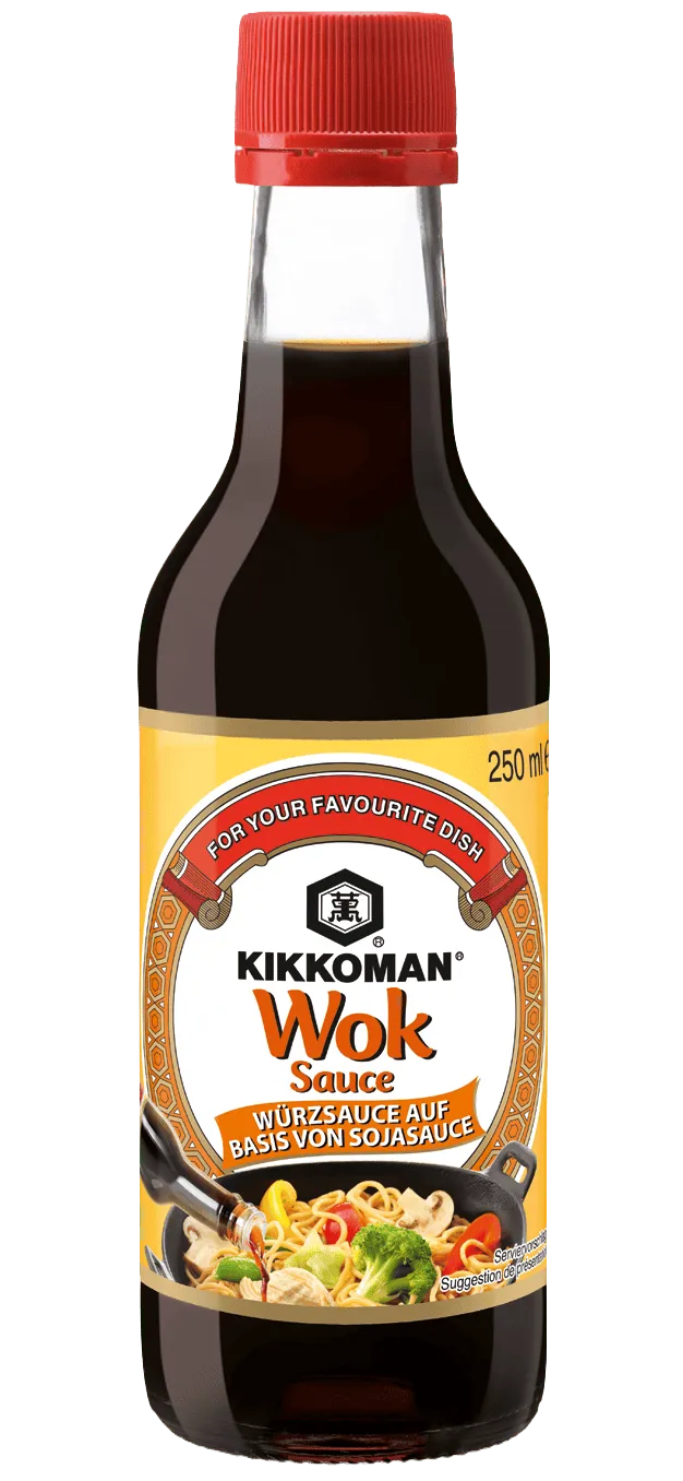 Kikkoman Wok Sauce 250 ml Flasche