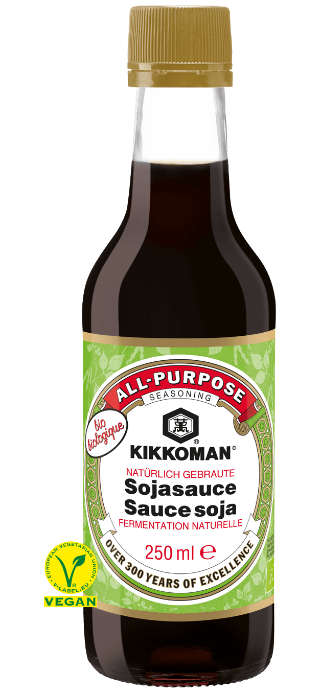 Kikkoman natürlich gebraute Bio-Sojasauce 250 ml Flasche